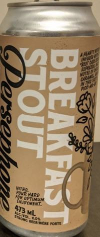 Persephone Brewing Breakfast Stout
