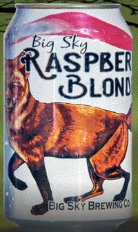 Big Sky Brewing Company Raspberry Blonde