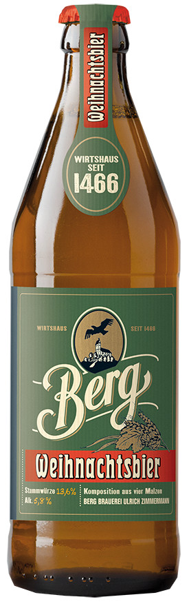 Berg Brauerei Ulrich Zimmermann Weihnachtsbier