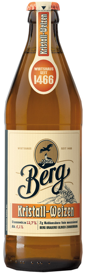 Berg Brauerei Ulrich Zimmermann Kristall-Weizen