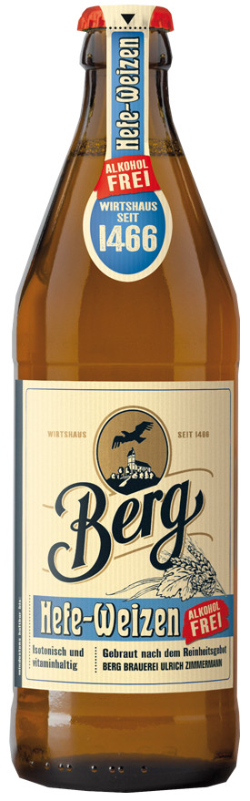 Berg Brauerei Ulrich Zimmermann Hefeweizen Alkoholfrei