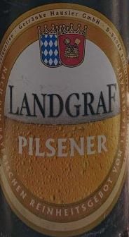 Unknown Origin - Germany/Austria/Switzerland (Brauerei Nemo Namenlos) Landgraf Pilsener