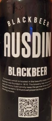 Privatbrauerei Eibau i. Sa. Ausdin Blackbeer