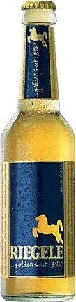 Brauhaus Riegele Golden Lager / ...Golden Seit 1386!