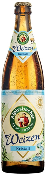 Alpirsbacher Klosterbräu Weizen Kristallklar