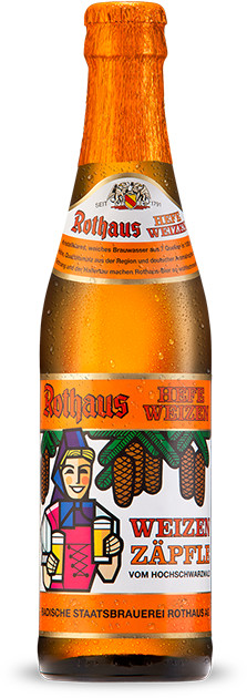 Badische Staatsbrauerei Rothaus (Tannenzäpfle) Hefeweizen Weizenzäpfle