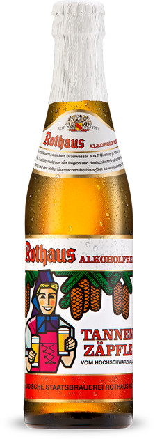 Badische Staatsbrauerei Rothaus (Tannenzäpfle) Alkoholfrei Tannenzäpfle / Pils Alkoholfrei