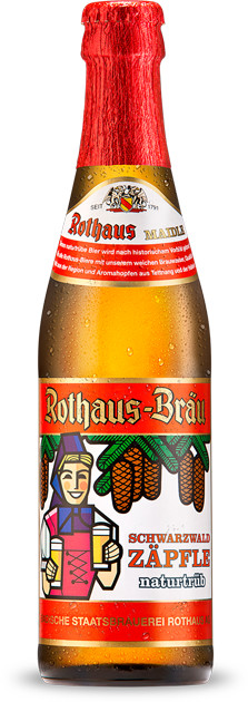 Badische Staatsbrauerei Rothaus (Tannenzäpfle) Maidle Schwarzwaldzäpfle Naturtrüb