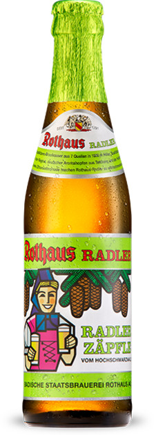 Badische Staatsbrauerei Rothaus (Tannenzäpfle) Radler Zäpfle