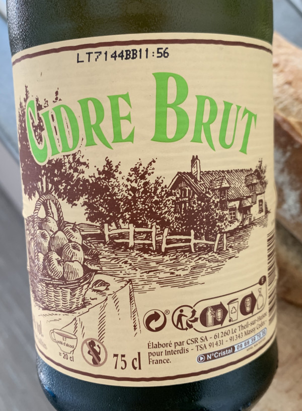 Interdis (Carrefour) Cidre Brut