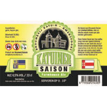 Brouwerij Katuin Katuiner Saison