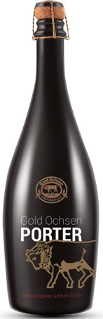 Brauerei Gold Ochsen Jahrgangsbier 2019 - Porter
