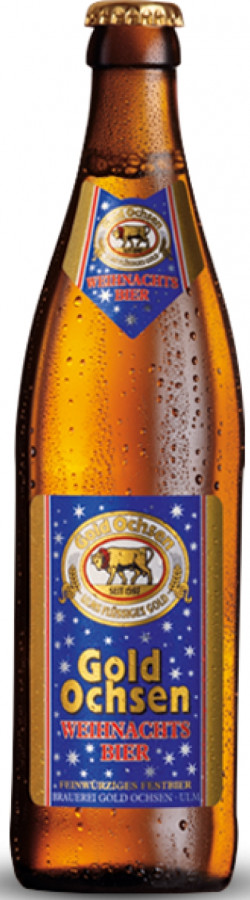 Brauerei Gold Ochsen Weihnachts Bier
