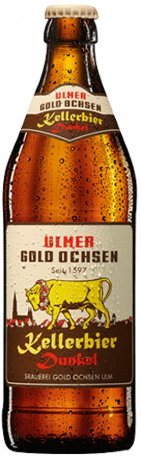 Brauerei Gold Ochsen Kellerbier Dunkel