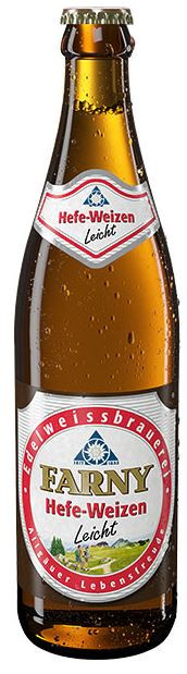 Edelweissbrauerei Farny Hefe-Weizen Leicht