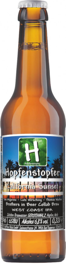 Häffner Bräu Hopfenstopfer California Sunset