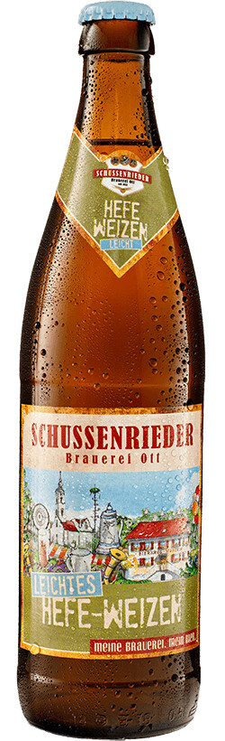 Schussenrieder Brauerei Ott Hefe-Weizen Leicht