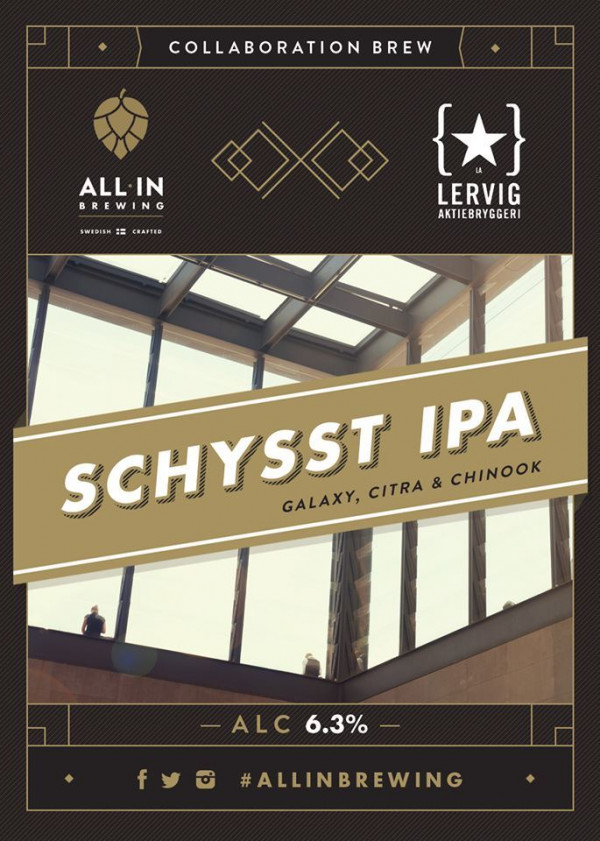 All In Brewing Schysst IPA