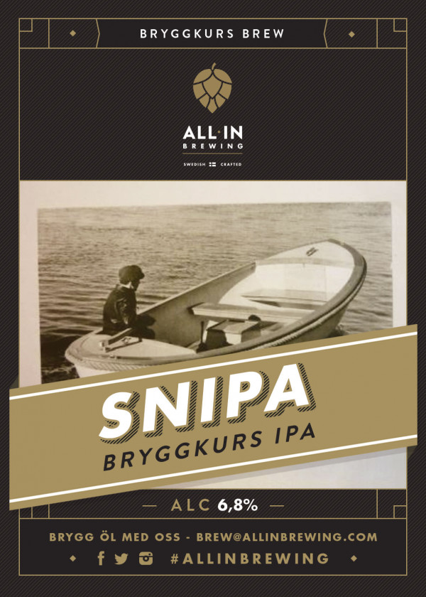 All In Brewing SNIPA Bryggkurs IPA
