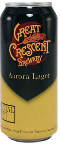 Great Crescent Brewery Aurora Lager