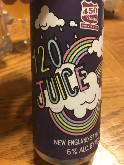 450 North Brewing Company 420 Juice