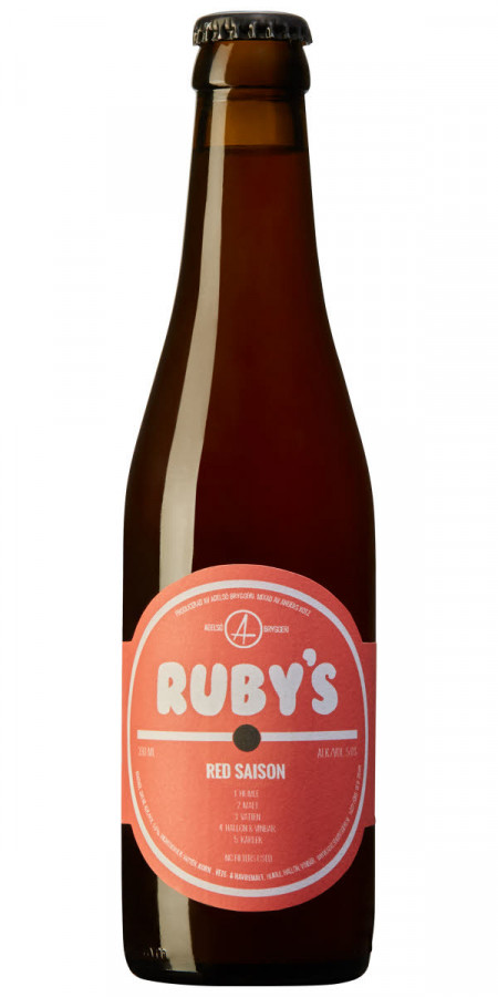 Adelsö Bryggeri Ruby's Red Saison