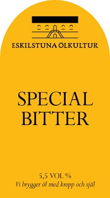 Eskilstuna Ölkultur Special Bitter