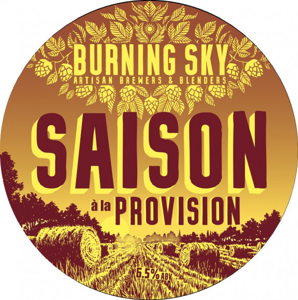 Burning Sky Brewery Saison à La Provision