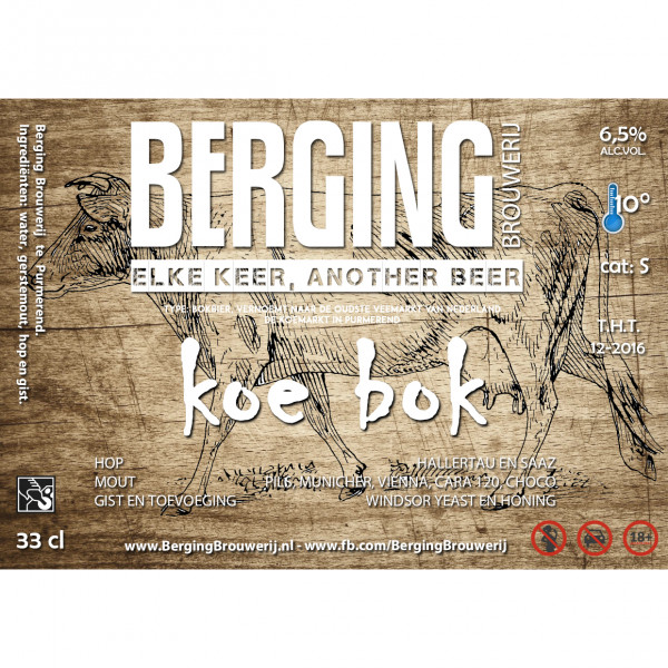 Berging Brouwerij Koe Bok