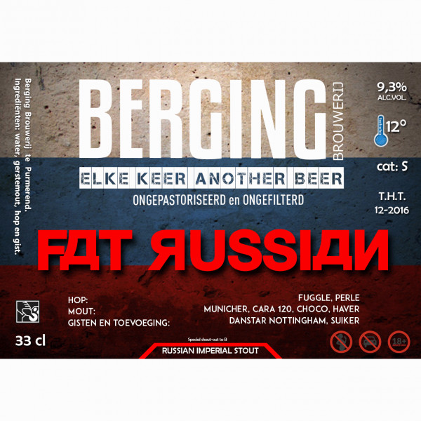 Berging Brouwerij Fat Russian