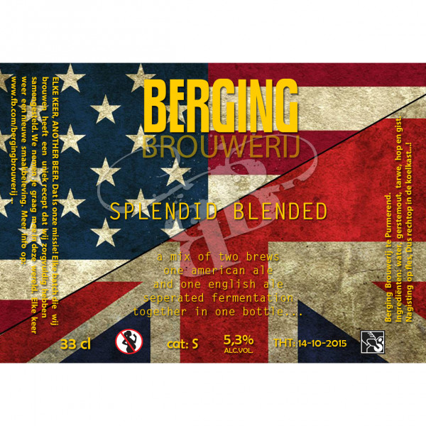 Berging Brouwerij Splendid Blended
