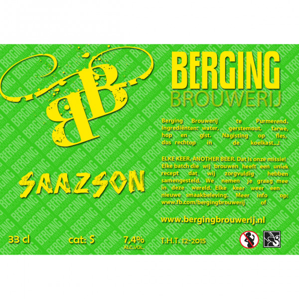 Berging Brouwerij Saazson