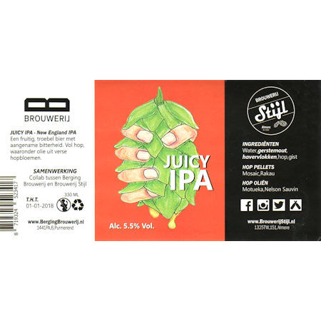 Berging Brouwerij Juicy IPA