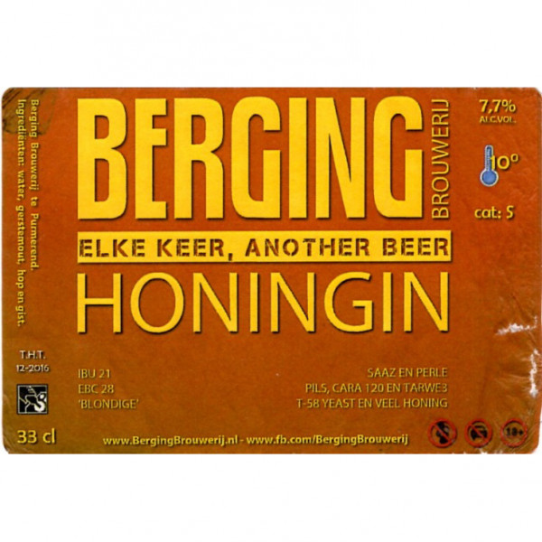 Berging Brouwerij Honingin