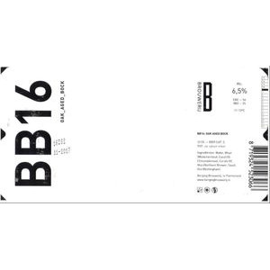Berging Brouwerij BB16 | Oak_Aged_Bock