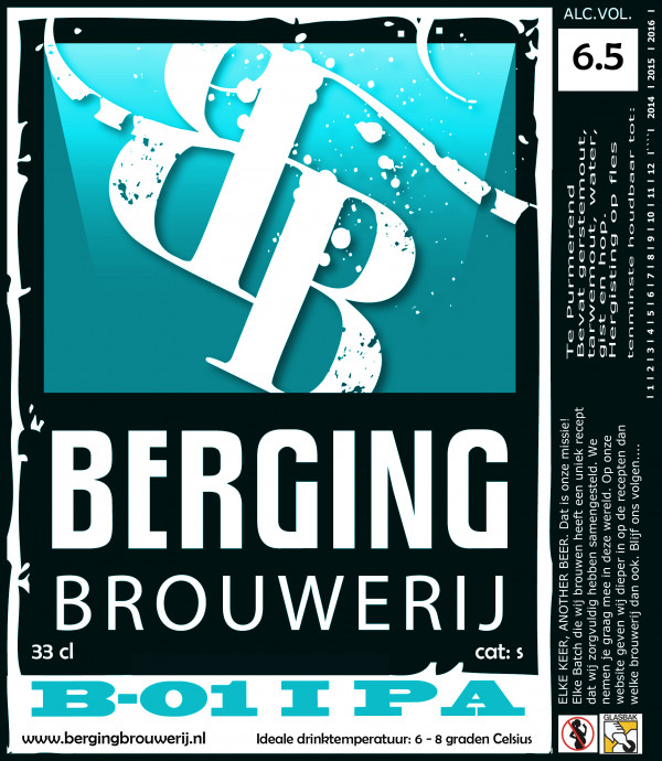 Berging Brouwerij B-01 | IPA