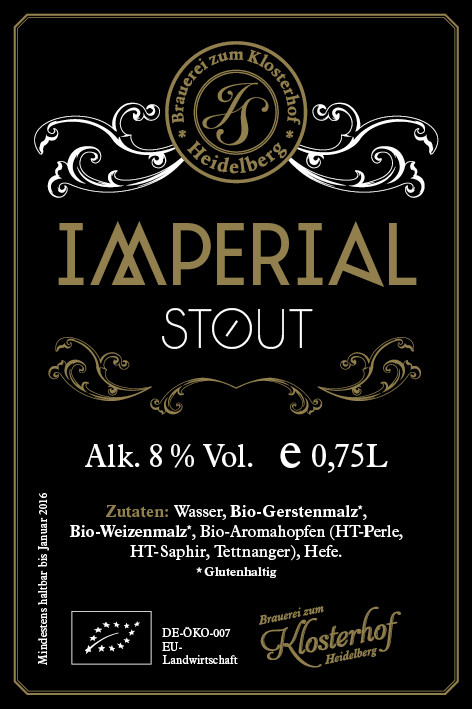 Brauerei Zum Klosterhof Imperial Stout (8%)