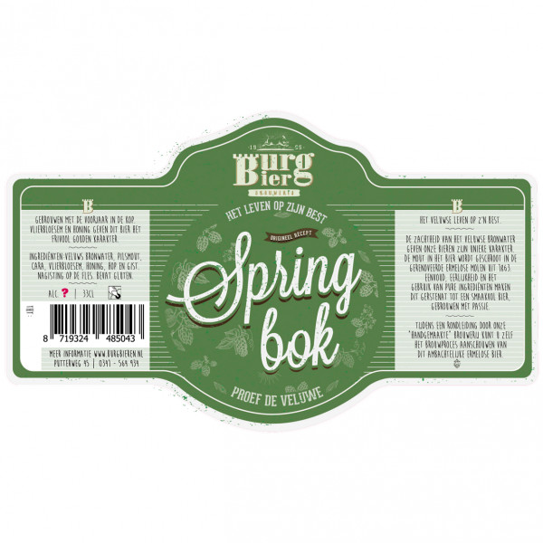 Burg Bier Brouwerij Springbok