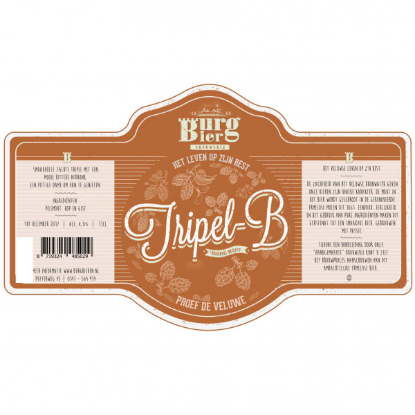 Burg Bier Brouwerij Tripel-B