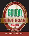 Groningse Bierbrouwerij Grunn Rode Hoan