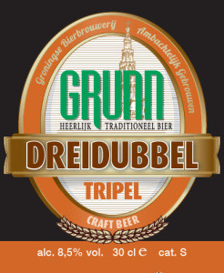 Groningse Bierbrouwerij Grunn Dreidubbel Tripel