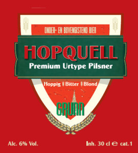 Groningse Bierbrouwerij Groningse Stadsbrouwerij Hopquell