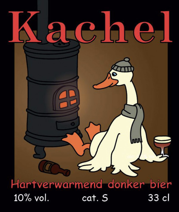 De Gulzige Gans Kachel