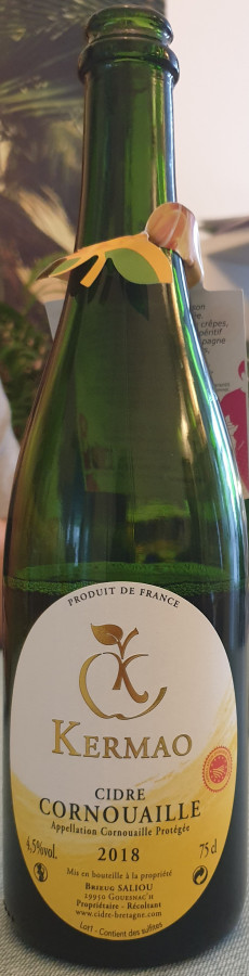 Les Vergers de Kermao Cidre Cornouaille 2018