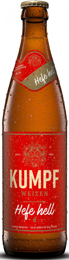 Kaiser Brauerei Kumpf Weizen Hefe Hell