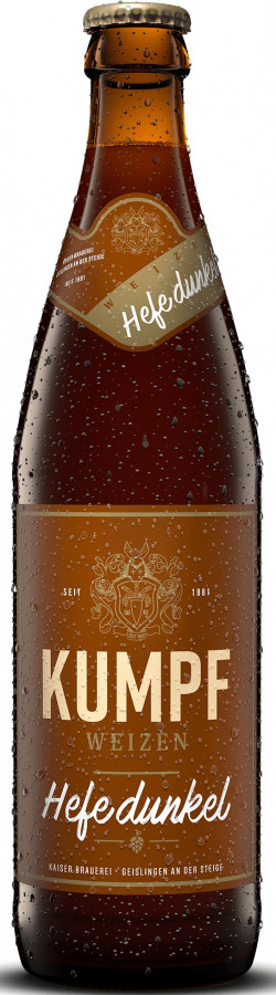 Kaiser Brauerei Kumpf Weizen Hefe Dunkel