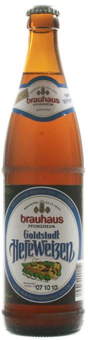 Brauhaus Pforzheim Goldstadt Hefeweizen