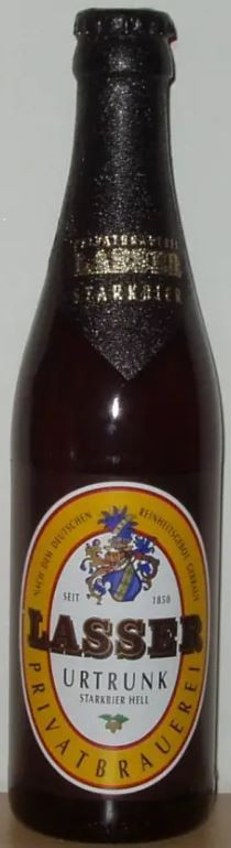 Privatbrauerei Lasser Urtrunk Starkbier Hell