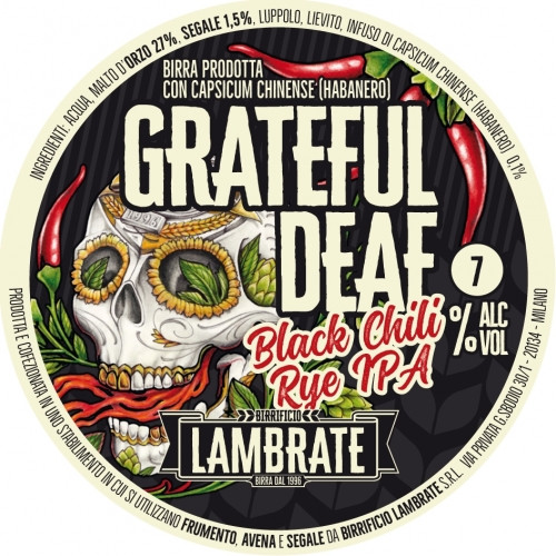 Birrificio Lambrate Grateful Deaf