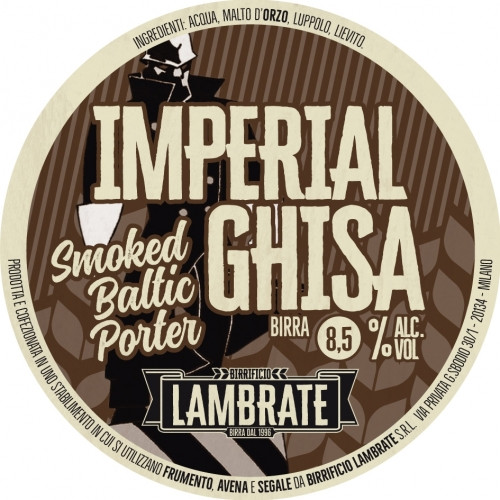 Birrificio Lambrate Imperial Ghisa